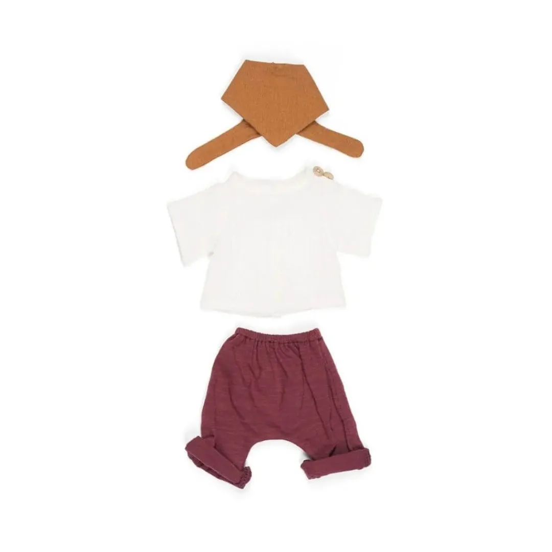 Miniland 4 Years|3 Years < Summer Doll Clothes Set - 12"