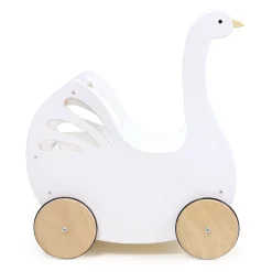 Tender Leaf 12-24 Months|Wooden Toys < Sweet Wooden Swan Doll Stroller