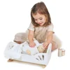 Tender Leaf Toys Wooden Toys|4 Years < Sweet Wooden Swan Dolly Bed