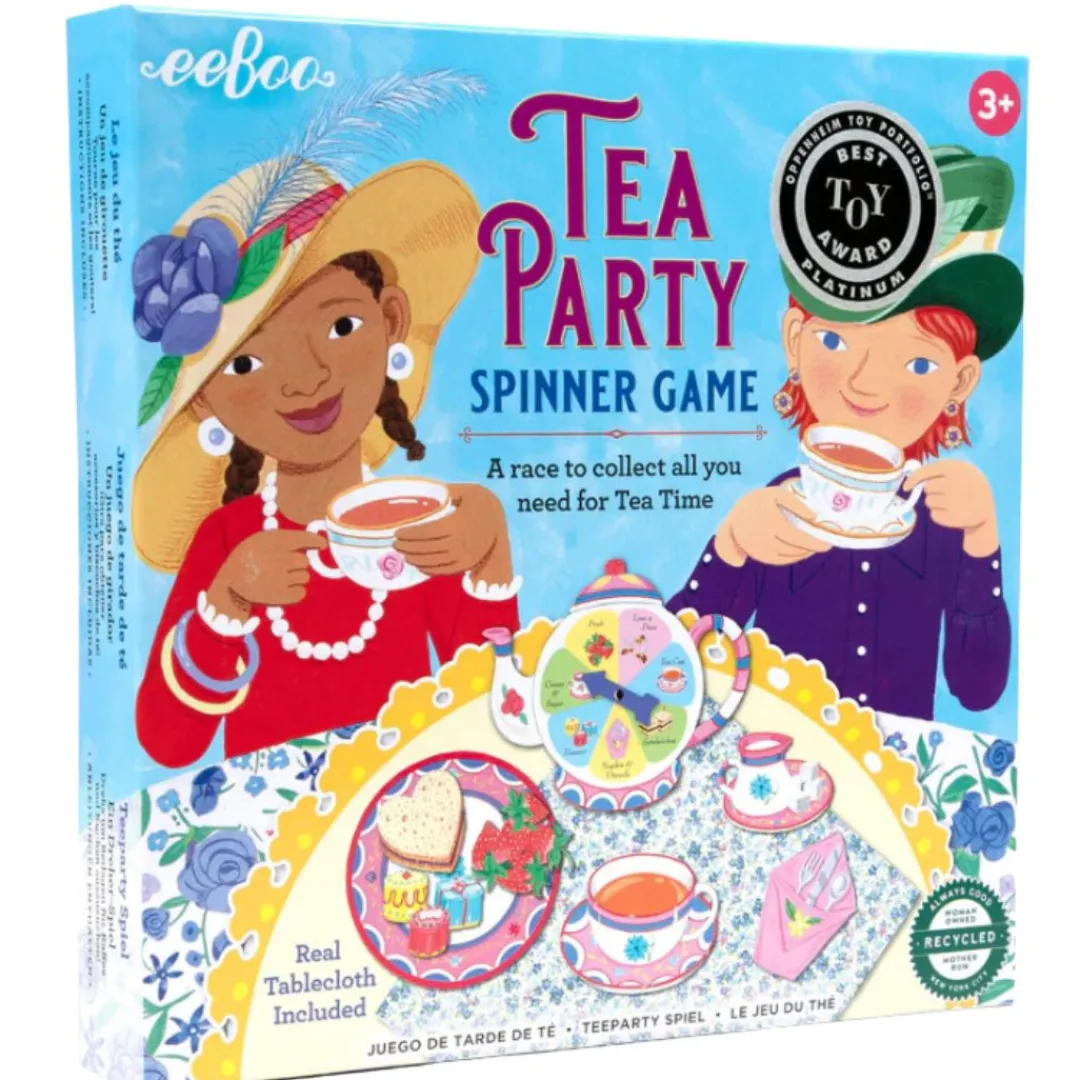 eeBoo Games|4 Years < Tea Party Spinner Game