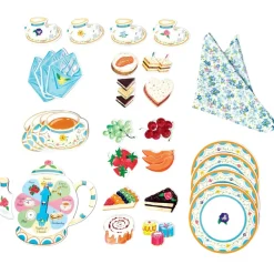 eeBoo Games|4 Years < Tea Party Spinner Game
