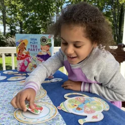 eeBoo Games|4 Years < Tea Party Spinner Game
