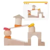 HABA Wooden Toys|4 Years < Teetering Towers Wooden Block Set