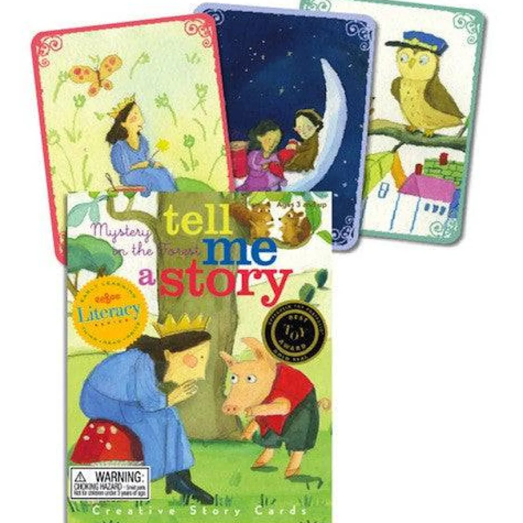 eeBoo Early Learning|4 Years < Tell Me a Story Cards - Mystery in the Forest