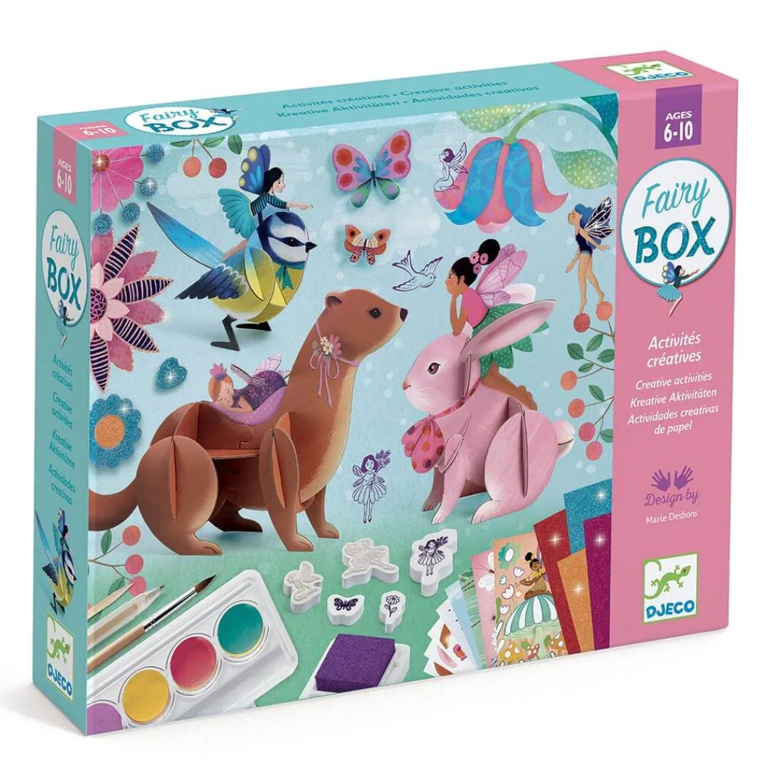 Djeco 6 Years|Other Crafts < The Fairy Box Multi-Activity Art Kit
