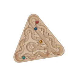 Starbuilder Blocks Wooden Toys|Games < The Ouroboros Marble Maze - Three sizes