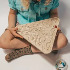 Starbuilder Blocks Wooden Toys|Games < The Ouroboros Marble Maze - Three sizes