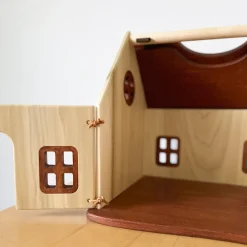 Bella Luna Toys Dollhouses|Fairies & Gnomes < Thimbleberry Cottage - Classic Wooden Dollhouse