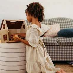 Bella Luna Toys Dollhouses|Fairies & Gnomes < Thimbleberry Cottage - Classic Wooden Dollhouse