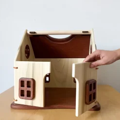 Bella Luna Toys Dollhouses|Fairies & Gnomes < Thimbleberry Cottage - Classic Wooden Dollhouse