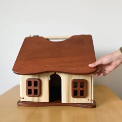 Bella Luna Toys Dollhouses|Fairies & Gnomes < Thimbleberry Cottage - Classic Wooden Dollhouse