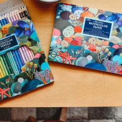 eeBoo 4 Years|3 Years < Tidepool Watercolor Pencils- Set of 24
