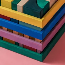 Grimm's Spiel u0026 Holz Wooden Toys|4 Years < Tiny Art Collection Block Sets