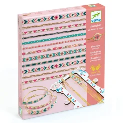 Djeco Other Crafts|7+ Years < Tiny Beads Jewelry Craft Kit and Bead Loom