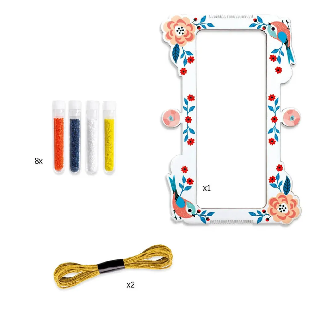 Djeco Other Crafts|7+ Years < Tiny Beads Jewelry Craft Kit and Bead Loom