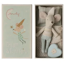 Maileg Maileg Collection|4 Years < Tooth Fairy Mouse in a Matchbox - Little Brother