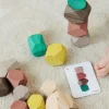 Miniland 12-24 Months|Wooden Toys < Towering Wooden Stones Block Set