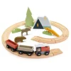 Tender Leaf Toys Wooden Toys|4 Years < Treetops Wooden Train Set