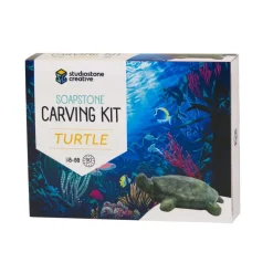 Studiostone Creative 4 Years|3 Years < Turtle Soapstone Carving Kit