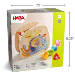 HABA 12-24 Months|Wooden Toys < Underwater World Wooden Shape Sorter