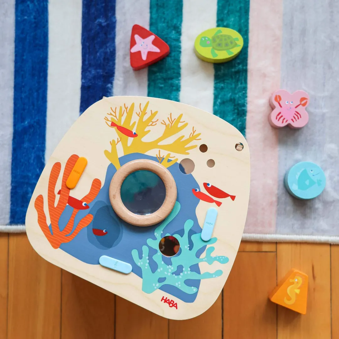 HABA 12-24 Months|Wooden Toys < Underwater World Wooden Shape Sorter