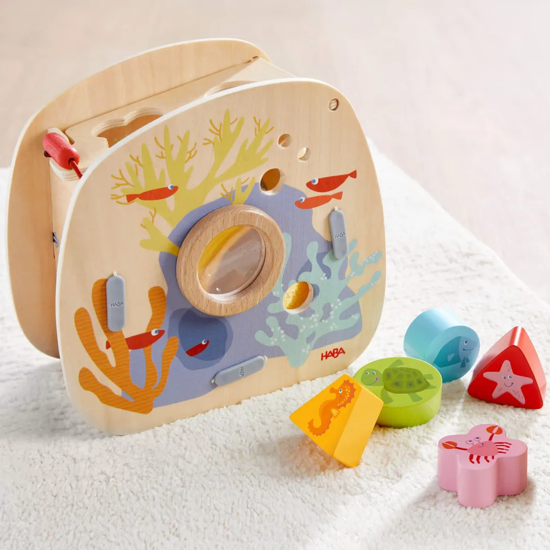 HABA 12-24 Months|Wooden Toys < Underwater World Wooden Shape Sorter