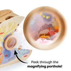 HABA 12-24 Months|Wooden Toys < Underwater World Wooden Shape Sorter