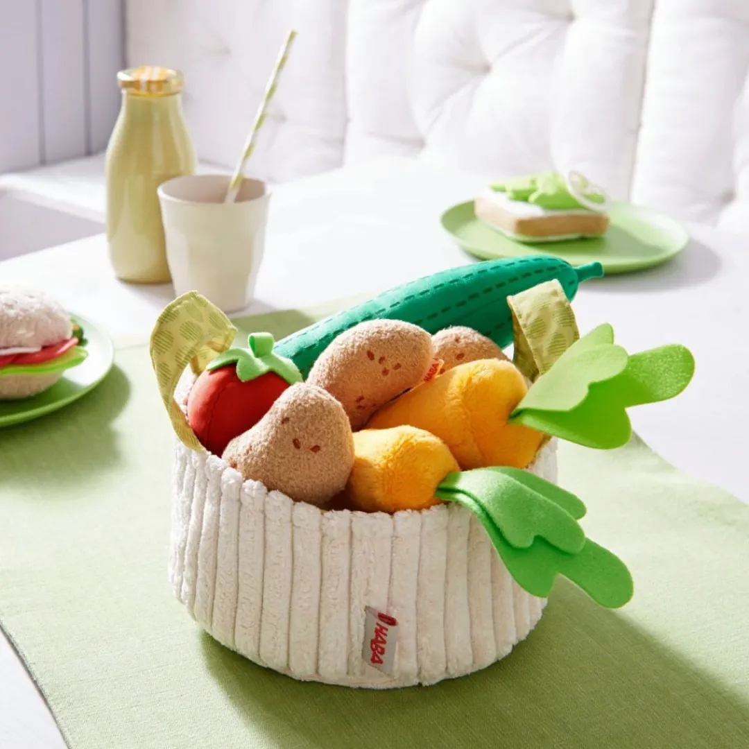 HABA 4 Years|3 Years < Vegetable Basket Soft Play Food