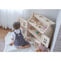PlanToys USA Dollhouses|Wooden Toys < Victorian Wooden Dollhouse
