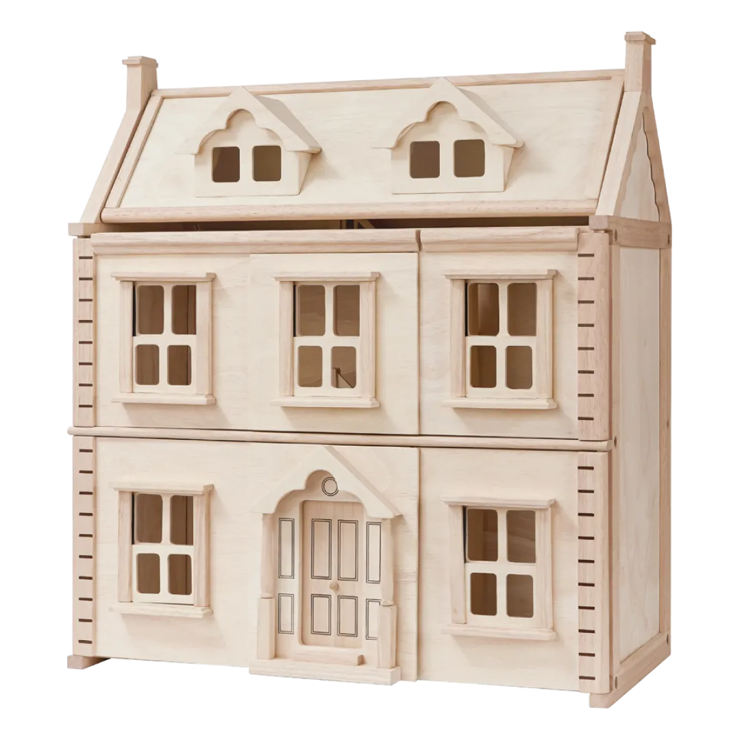 PlanToys USA Dollhouses|Wooden Toys < Victorian Wooden Dollhouse