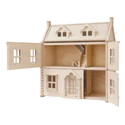 PlanToys USA Dollhouses|Wooden Toys < Victorian Wooden Dollhouse
