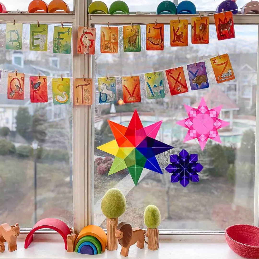 Mercurius Other Crafts|7+ Years < Waldorf Window Stars Paper