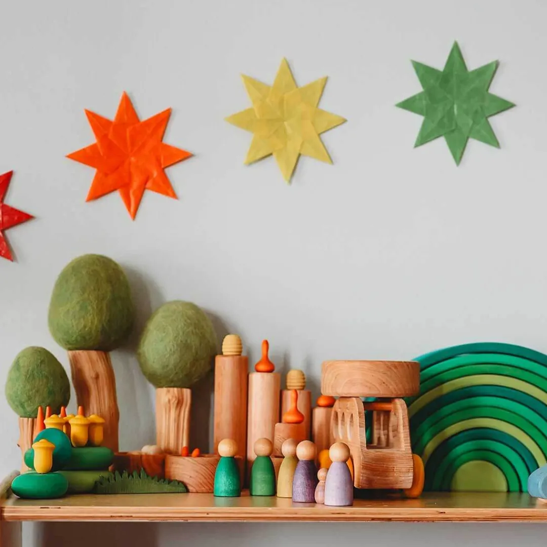 Mercurius Other Crafts|7+ Years < Waldorf Window Stars Paper