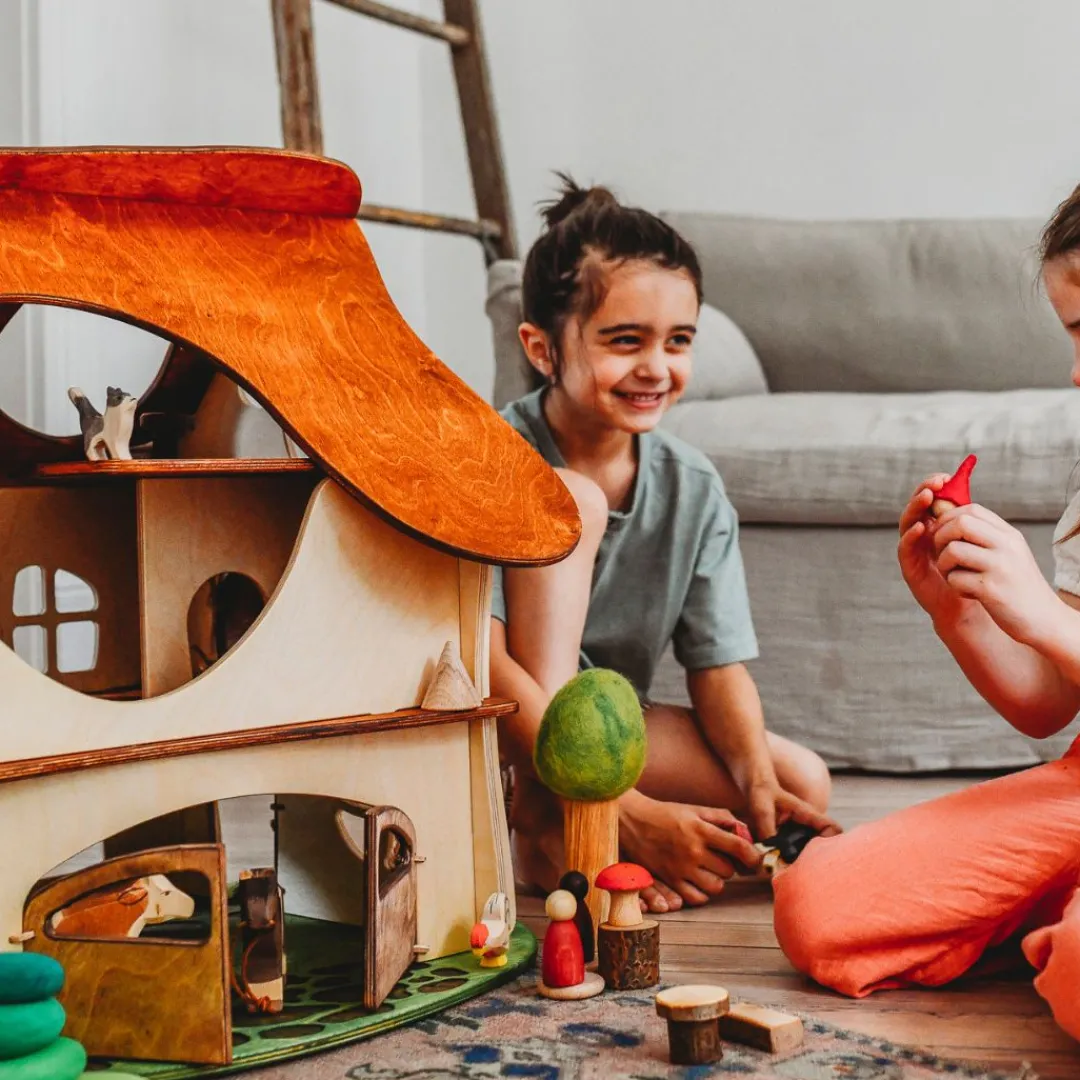 Twig Studios Dollhouses|Fairies & Gnomes < Waldorf Wooden Dollhouse by Twig Studio