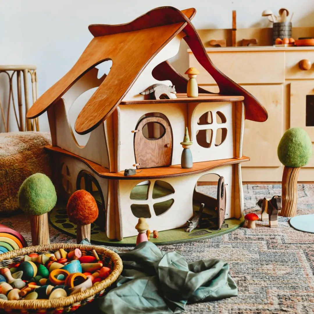 Twig Studios Dollhouses|Fairies & Gnomes < Waldorf Wooden Dollhouse by Twig Studio