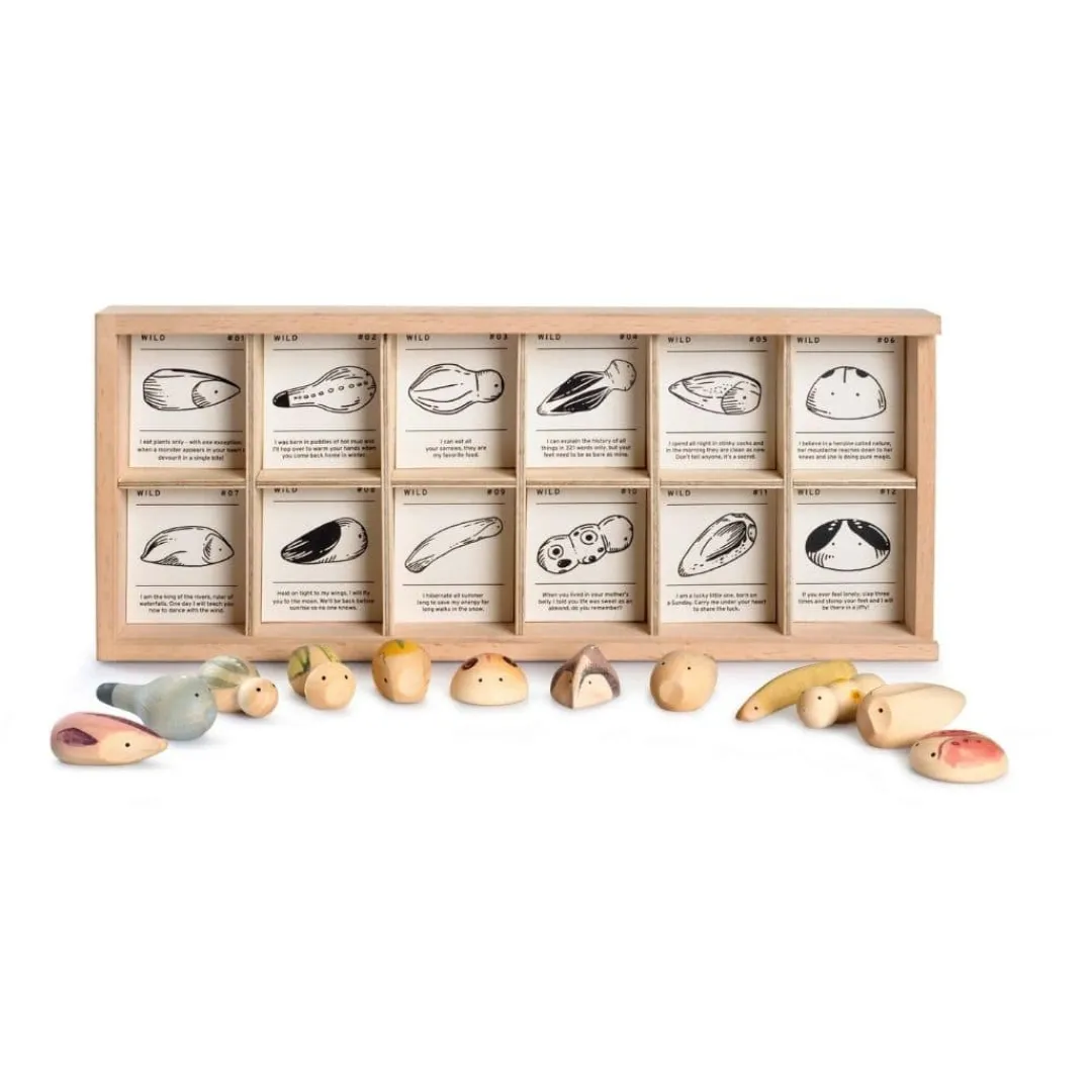 Grapat Summer Nature Table|Wooden Toys < Wild: Exploration Play Set and Sorting Tray