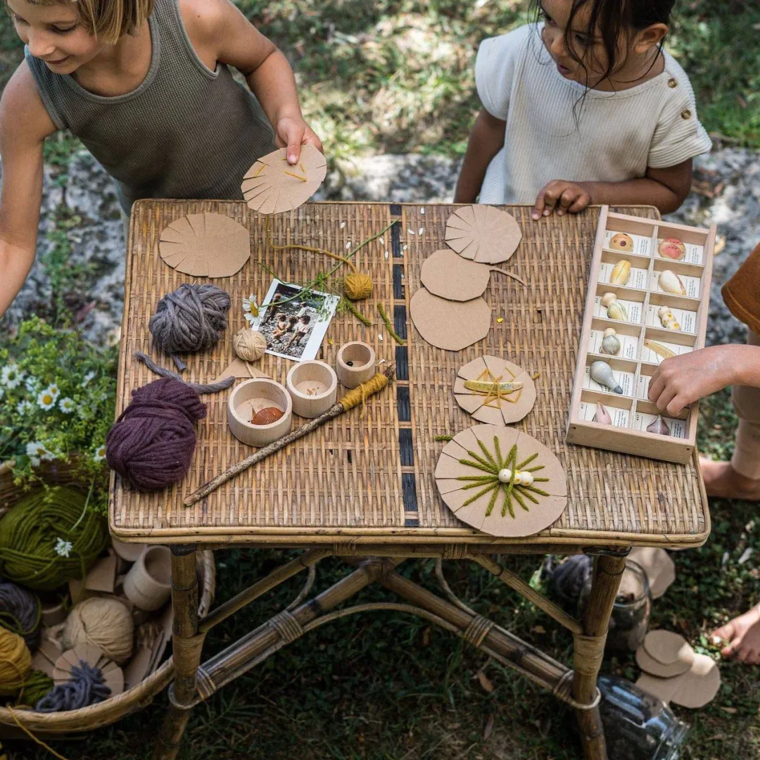 Grapat Summer Nature Table|Wooden Toys < Wild: Exploration Play Set and Sorting Tray