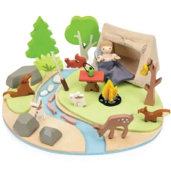 Tender Leaf Wooden Toys|4 Years < Wildlife Camping Playset