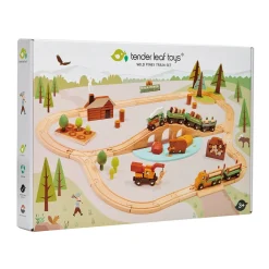 Tender Leaf Toys 4 Years|3 Years < Wild Pines Wooden Train Set