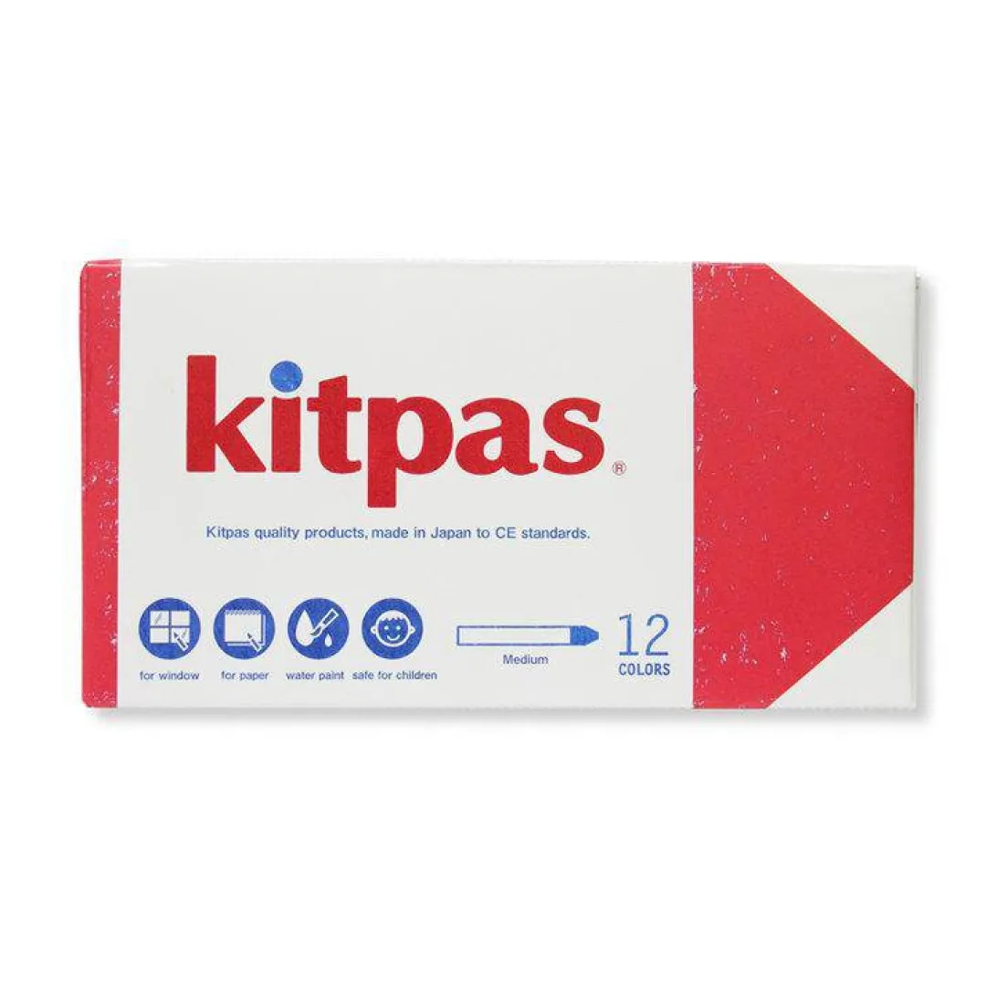 Kitpas Waldorf Birthday|4 Years < Window Crayons - 12 Sticks