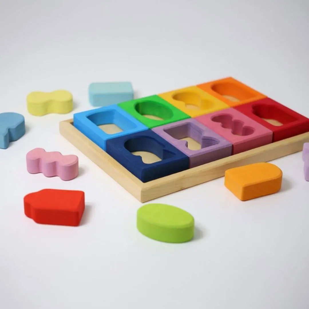 Grimm's Spiel u0026 Holz Wooden Toys|4 Years < Windows Wooden Building Set