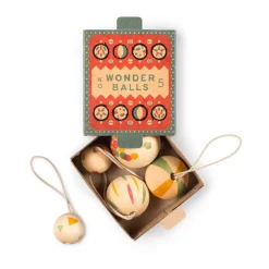 Grapat 4 Years|3 Years < Wonder Balls Wooden Ornament Set