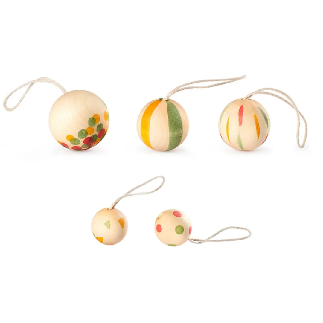 Grapat 4 Years|3 Years < Wonder Balls Wooden Ornament Set