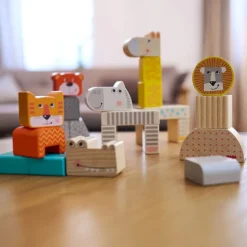HABA 12-24 Months|Wooden Toys < Wooden Animal Parade Blocks