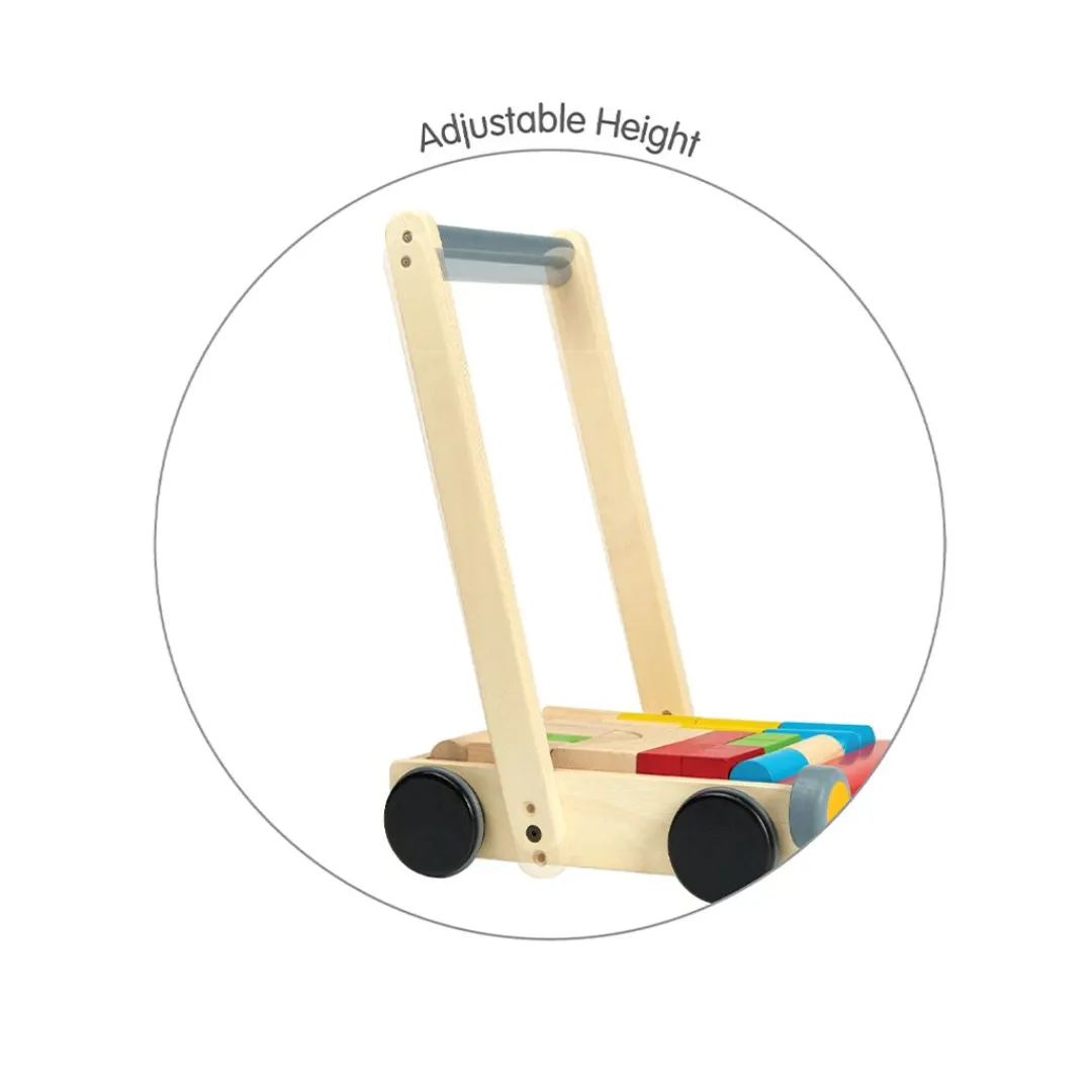 PlanToys USA 12-24 Months|Baby Walkers & Pull Toys < Wooden Baby Walker