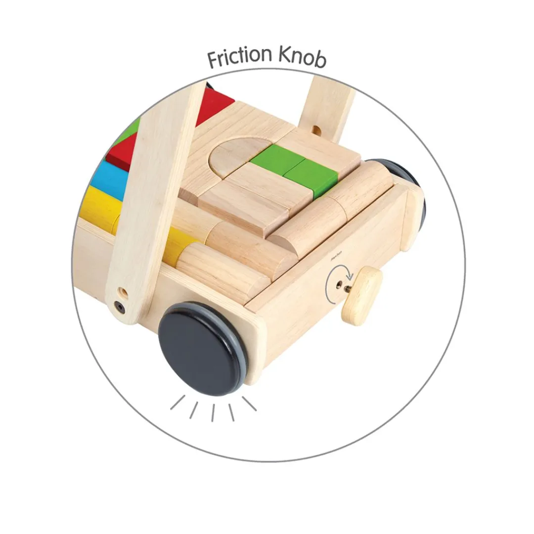 PlanToys USA 12-24 Months|Baby Walkers & Pull Toys < Wooden Baby Walker