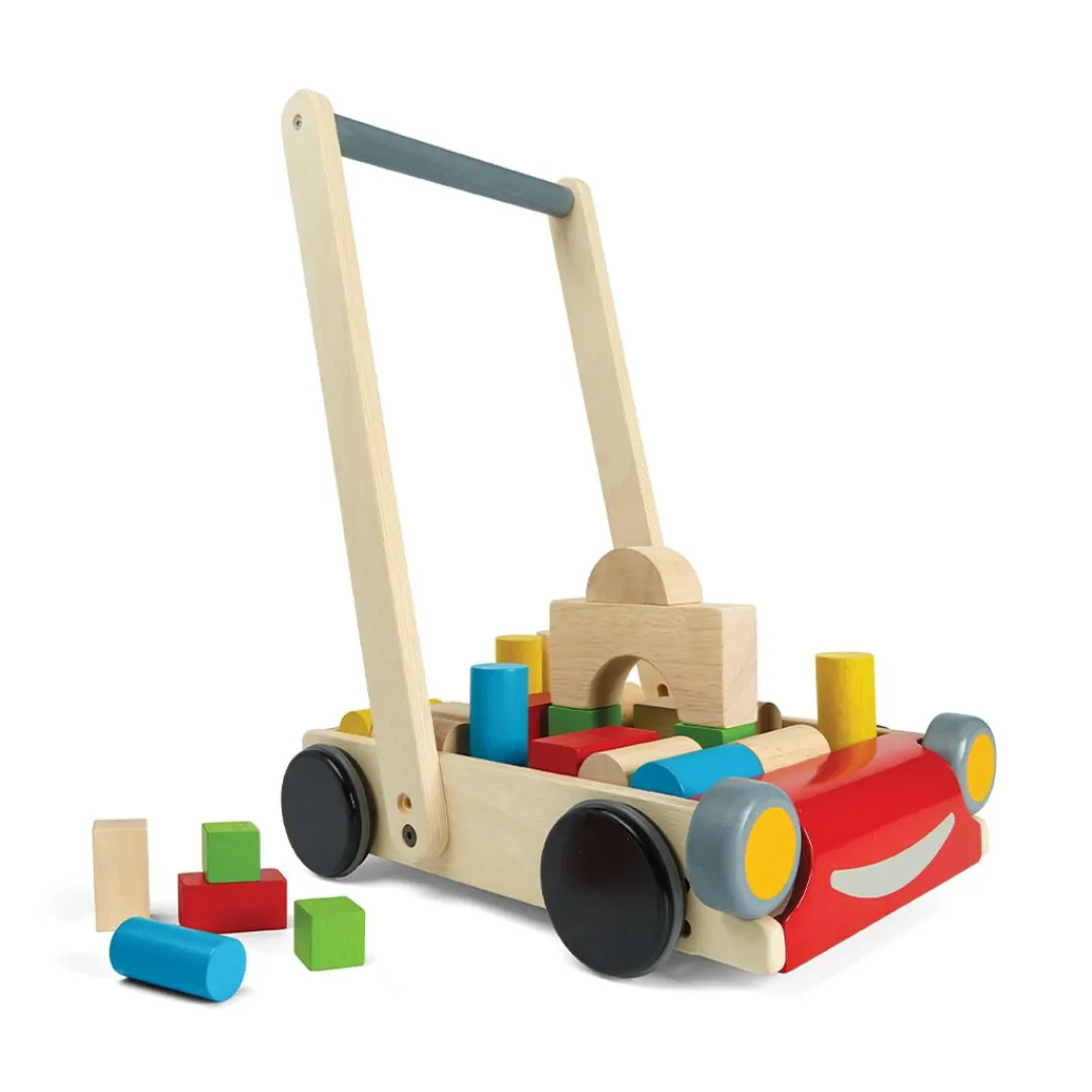 PlanToys USA 12-24 Months|Baby Walkers & Pull Toys < Wooden Baby Walker