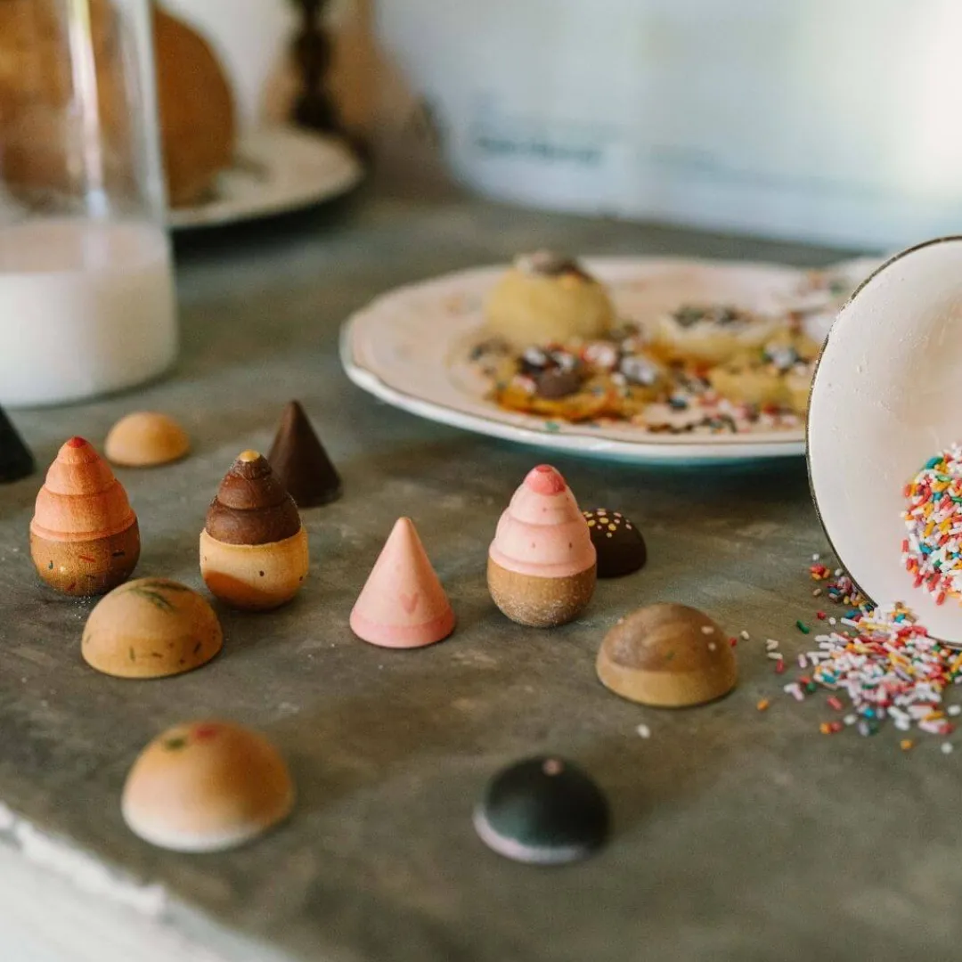 Grapat Wooden Toys|4 Years < Wooden Bakes Play Set