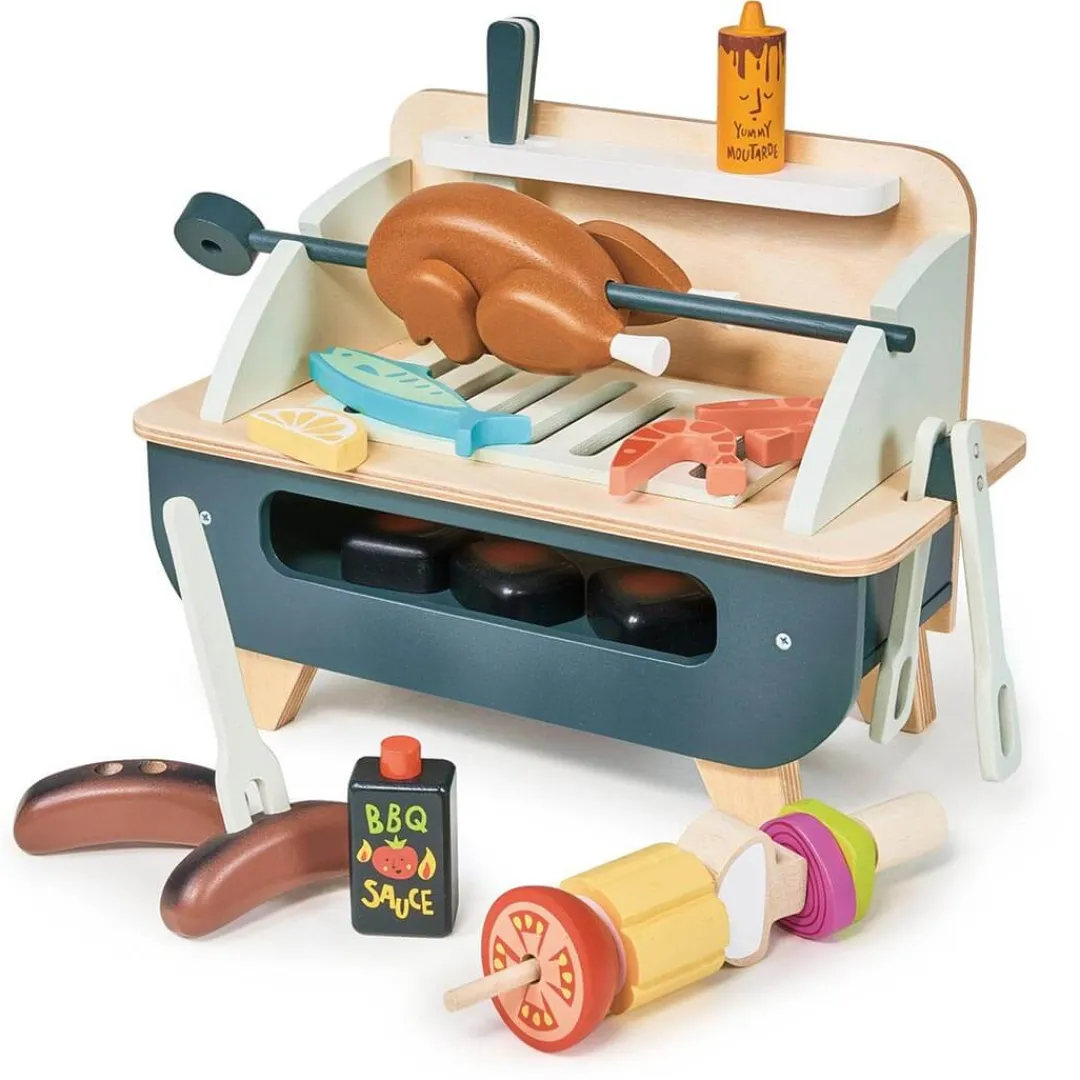 Tender Leaf Wooden Toys|4 Years < Wooden Barbeque Play Set