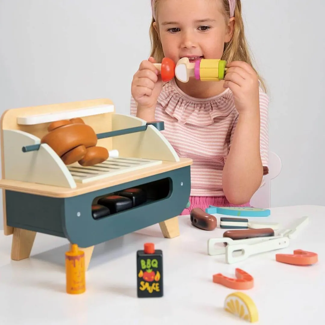 Tender Leaf Wooden Toys|4 Years < Wooden Barbeque Play Set